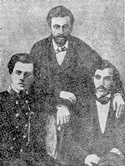 K. Miladinov zaedno s L. Karavelov i P. Todorov v Moskva prez 1858 g.