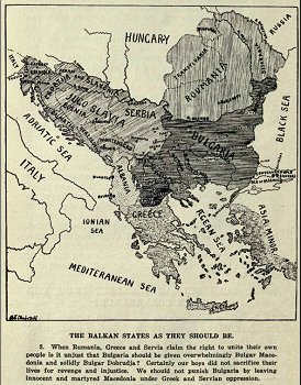 The Balkan states as they should be