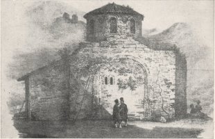 Развалини от стара черква в Сливен (по Албума на Сейже  и Дезарно)