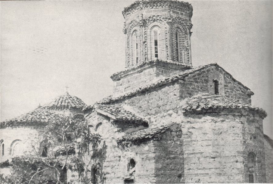 Църквата на Наум в манстира на Охридското езеро